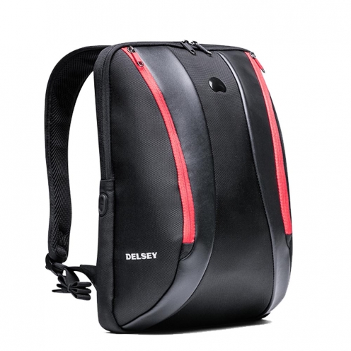 کوله پشتی دلسی مدل ایر یک تبله رنگ قرمز - delsey paris ESPLANADE 5